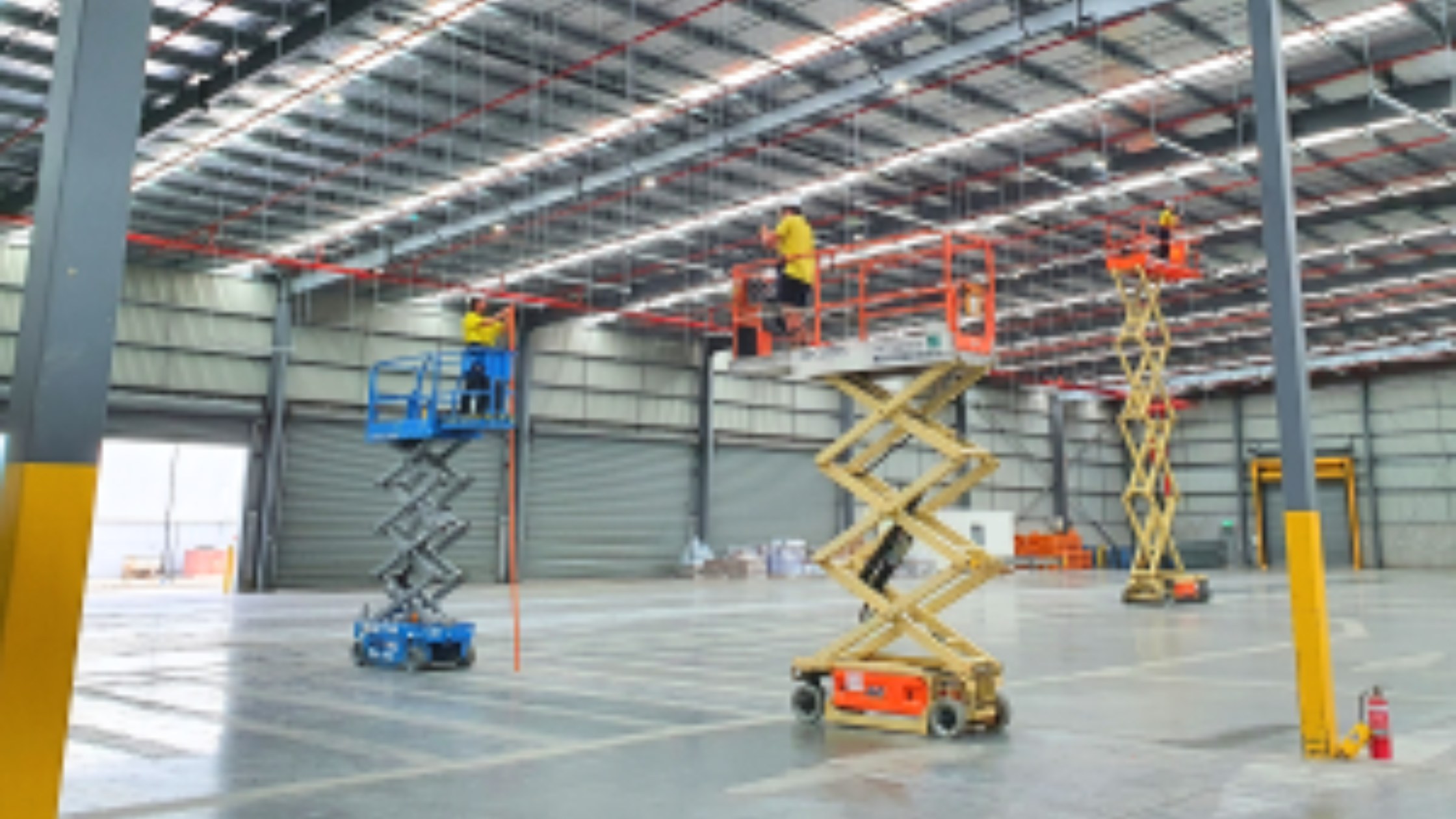 Industrial warehouse lighting installation and upgrade in Melbourne - Teoma Group